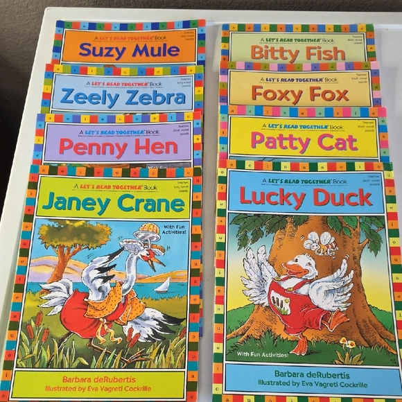 The Kane Presd Other - Lets Read Together Children's Book Set Of 8